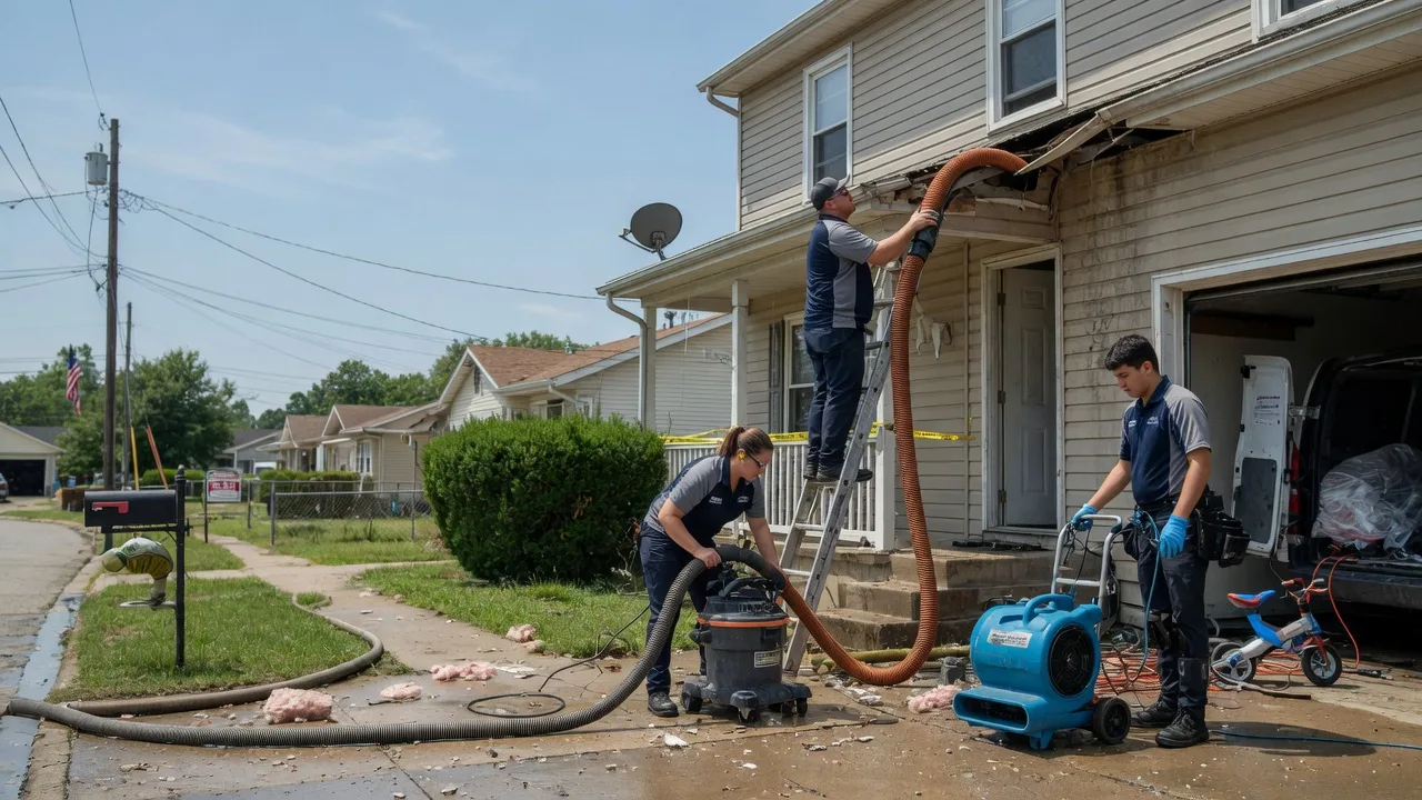 Water Damage Restoration in California, MO near me
